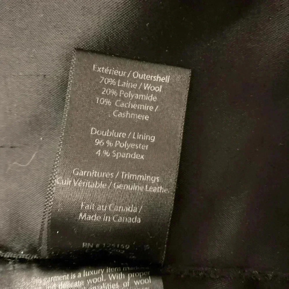 Wool cashmere Mackage coat - Picture 6 of 8